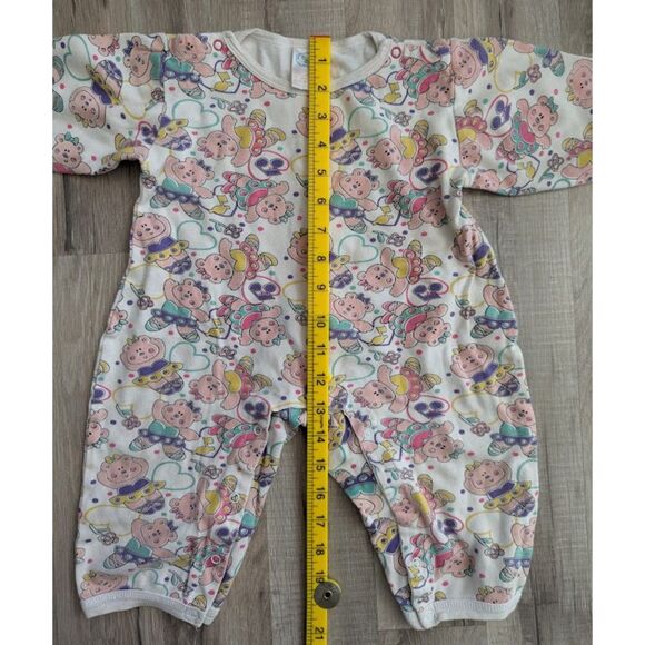 3/$20 Vintage Cotton Club Ballet Dancing Bears Playsuit, 24mo (K3) - Picture 5 of 7